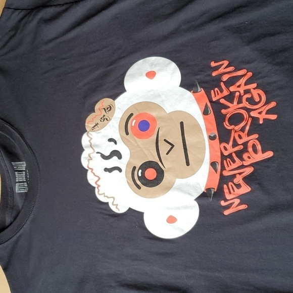 Never Broke Again Black SS tee shirt size Large 100 % cotton - Picture 1 of 4